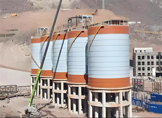 夷陵高架钢板仓