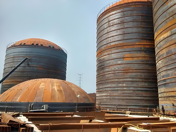 夷陵焦粉钢板仓